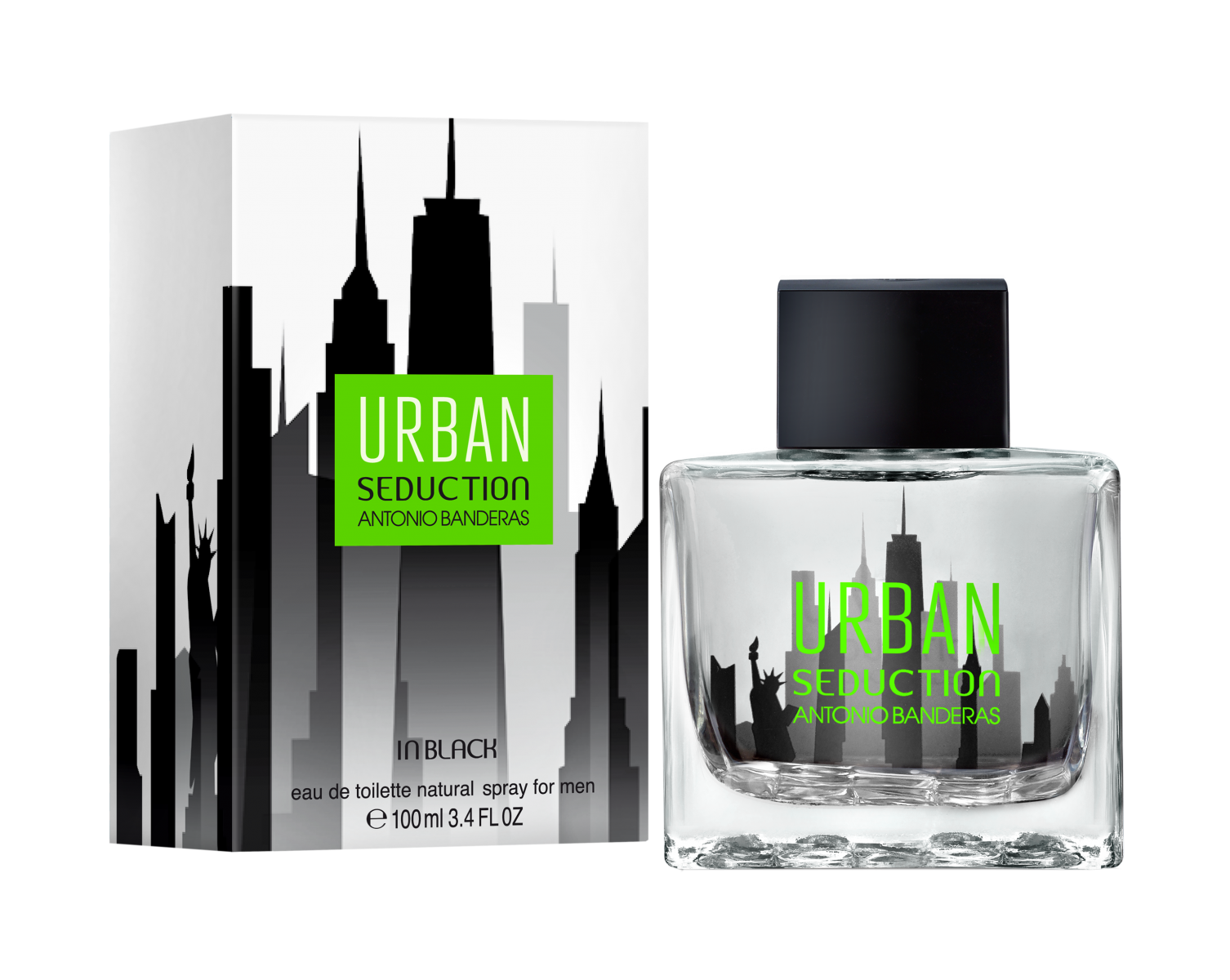   Antonio Banderas Urban Seduction in Black EDT 100 ML  