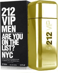   Carolina Herrera 212 VIP Men Gold EDT 100 ML  